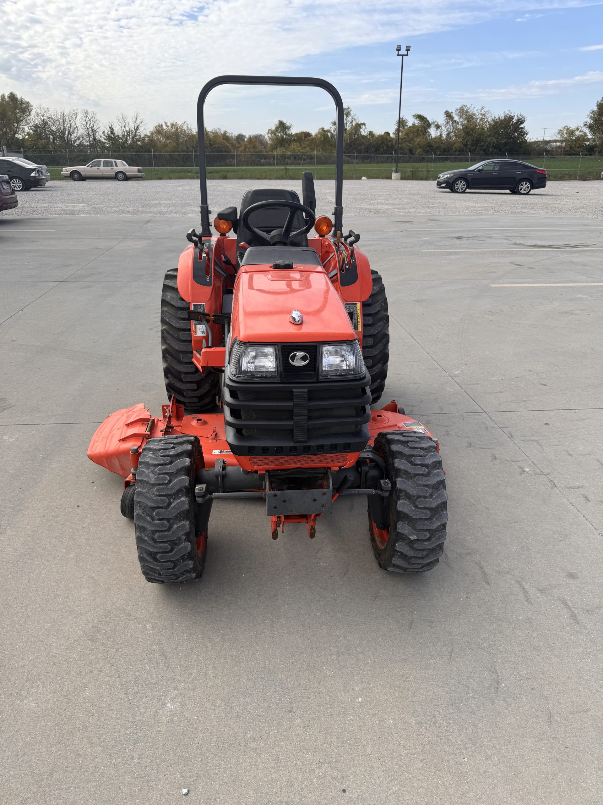 KUBOTA MOWER FRONT PROFILE