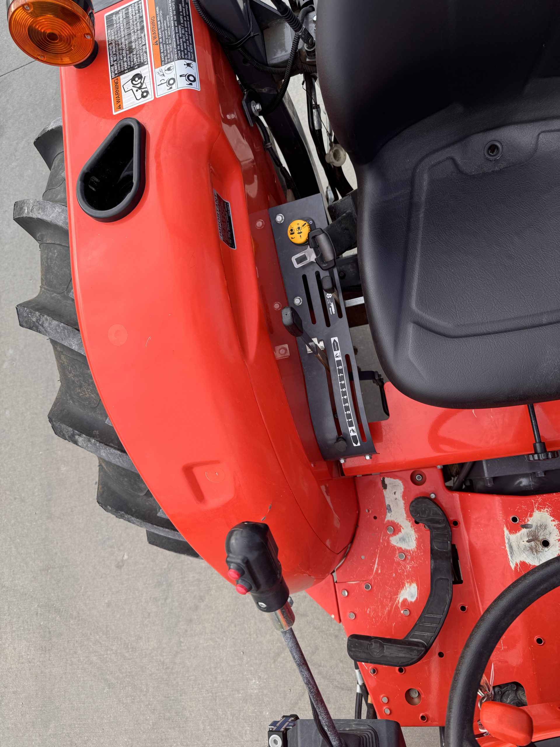 KUBOTA UTILITY LEVERS